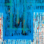 
                <ul>
                  <li>Sype I, 2010, Detail,</li>
                  <li>Mixed Media/ Wax on Canvas,</li>
                  <li>250 x 250cm</li>
                </ul>